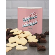 Personalised Colourful Happy Home Cookie Tube (Standard)