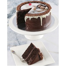 Personalised Photo Chocolate Drip Cake (standard)