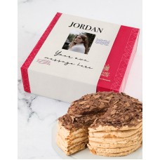 Personalised Chateau Gateau Postcard Cake (8 slices)