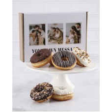 Personalised Choc And Vanilla Doughnut Box (6)