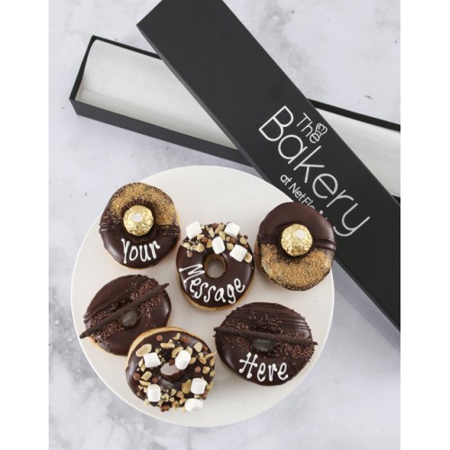 Personalised Decadence Doughnut Box (6 Giftbox)