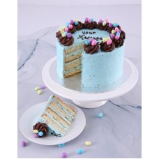 Personalised Speckled Egg Cake (STANDARD)