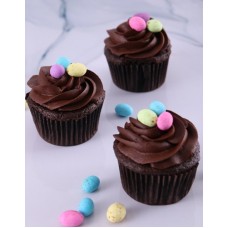 Personalised Chocolate Speckled Egg Cupcakes (12)