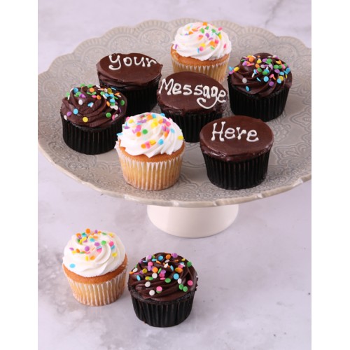 Colourful Confetti Cupcakes (12)