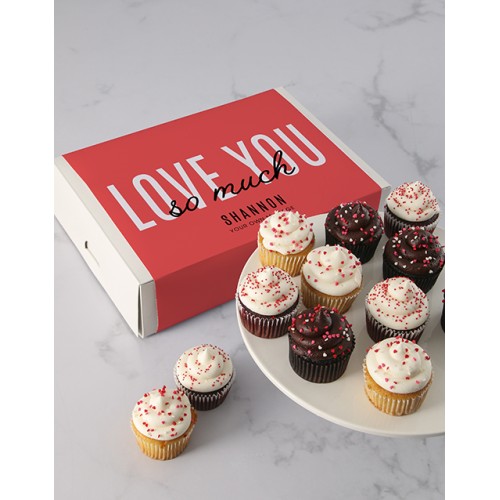 Personalised Love You Cupcakes (STANDARD)