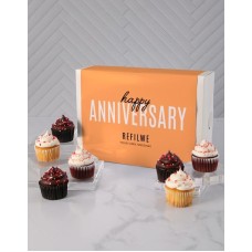 Personalised Anniversary Cupcakes (STANDARD)