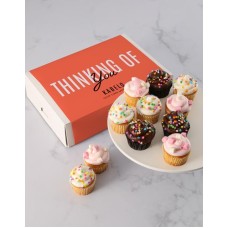 Personalised Thinking Of You Cupcakes (STANDARD)