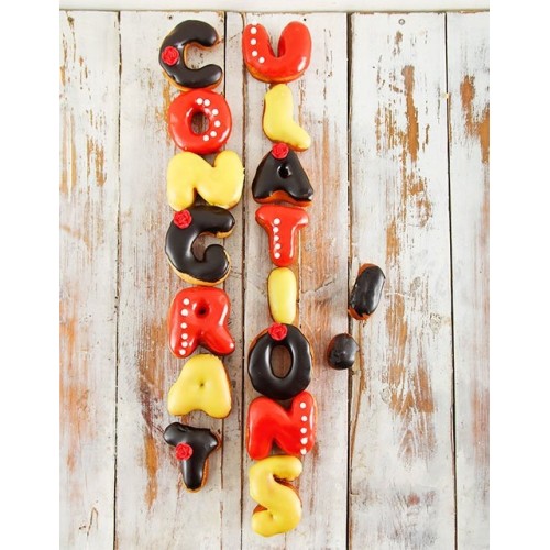 Congratulations Mini Doughnuts (BLUE)