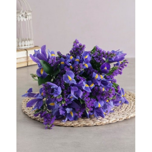 Bright and Beautiful Blue Iris Bouquet