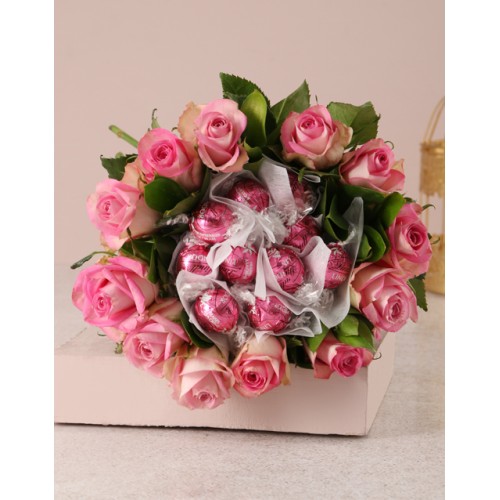 Pretty In Pink Arrangement For Mom (Standard)