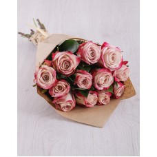 Variegated Roses Mothers Day Bouquet