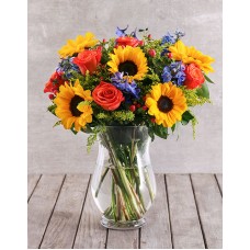 Mixed Sunflower Arrangement