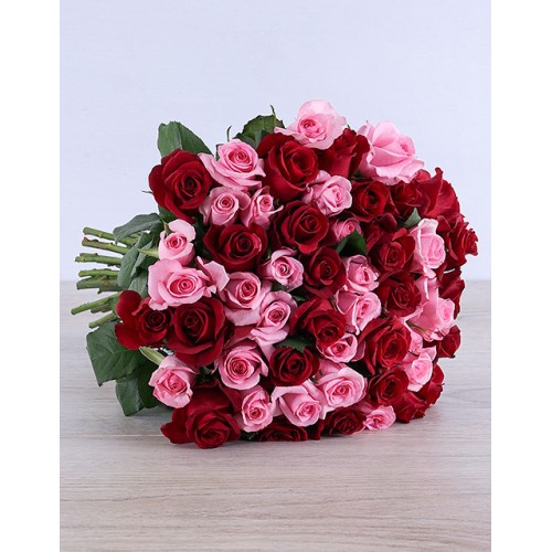 Mothers Day Red and Pink Bouquet