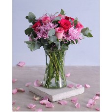 A Ray Of Pink Sunshine In A Vase