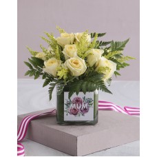 Mothers Day Cream Roses