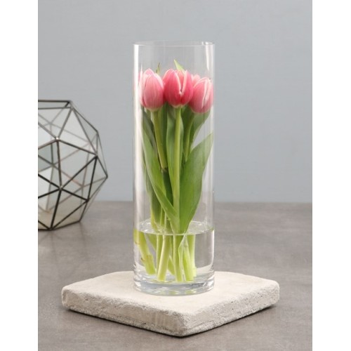 Classic Pink Tulip Elegance