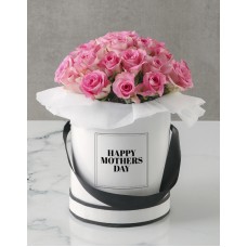 Paradisal Pink Roses Mothers Day Arrangement