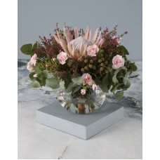 Protea And Carnation Mothers Day Arrangement