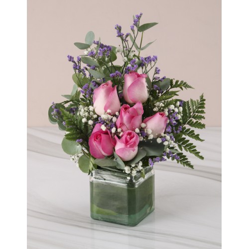 Ravishing Pink Rose Arrangement