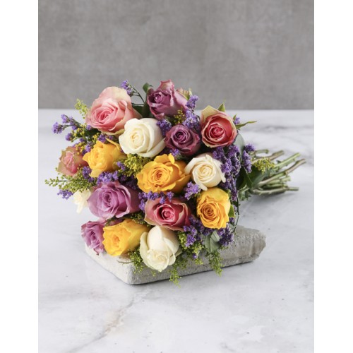 Striking Mixed Rose Bouquet