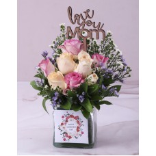 Love Mom Mothers Day Roses