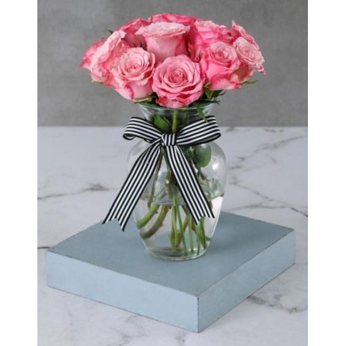 Perfect Pink Rose Parade Arrangement