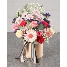 Peachy Flower Box