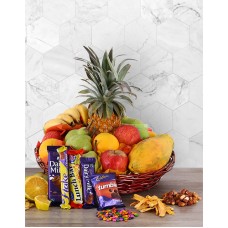 Fresh Fruit And Cadbury Chocolate Basket (Standard)