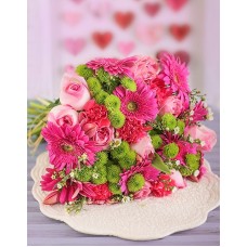 Pink Flower Power Bouquet (Small)