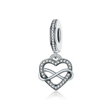 Infinity Heart Dangle Chain