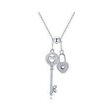 Key To My Heart Dangle Necklace