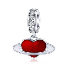 Planet Heart Dangle Charm