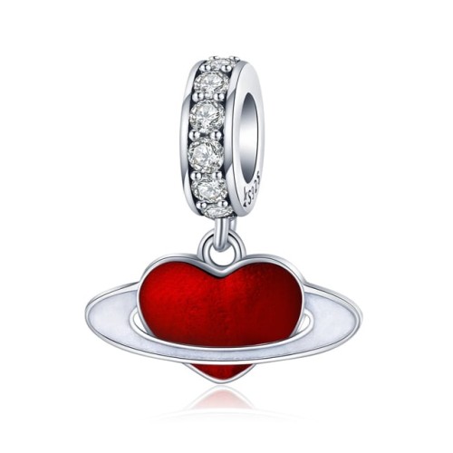 Planet Heart Dangle Charm