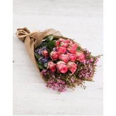 Perfect In Pink Rose Bouquet