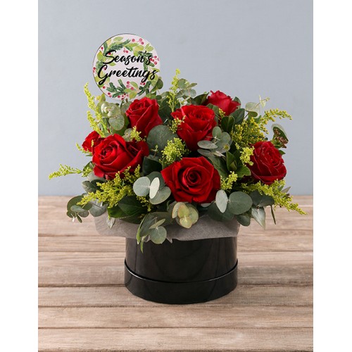 Seasons Greetings Mixed Flowers