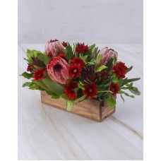 Daring Proteas And Sprays In Crate