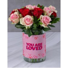 Extravaganza Of Pink And Red Arrangement