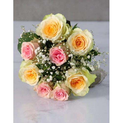 Perfect Pastel Rose Dream Bouquet (SMALL)
