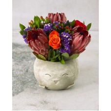 Pot Full Of Happy Flowers (Standard)