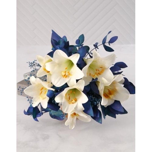 Royal Bouquet Of St Joseph Lilies (SMALL)
