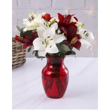 Passion In Lily Form Vase