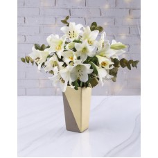 Liliaceous Snowflake Arrangement