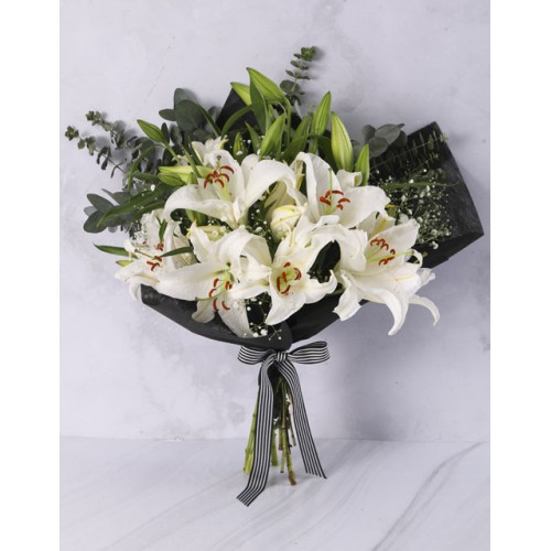Comfort In A Lily Bouquet