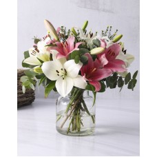 Luscious Lily Blush Arrangement