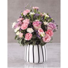Beautiful Blush Blooms In Pot (STANDARD)