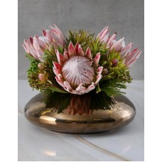 Regal Protea Bronze Elegance Bowl