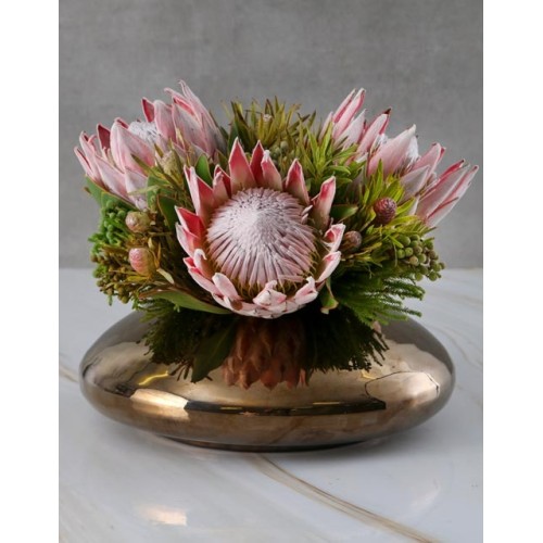 Regal Protea Bronze Elegance Bowl
