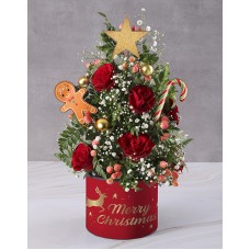 Royally Red Tree Arrangement
