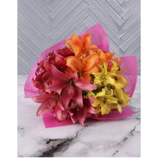 Bright Lily Melange Arrangement