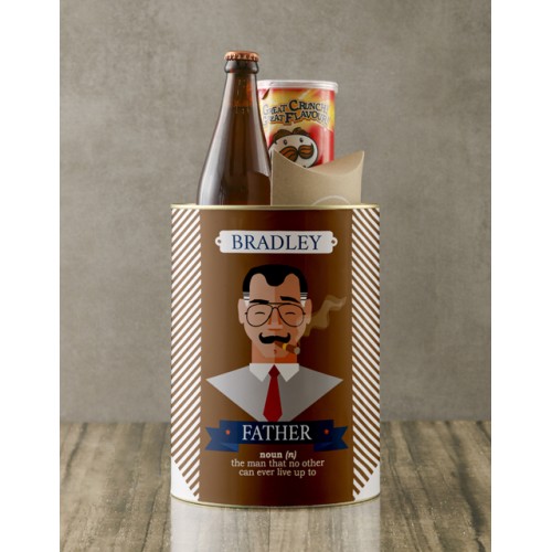 Personalised Father Bro Bucket (Standard)